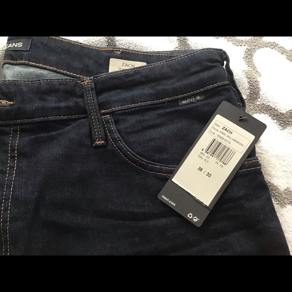 Men’s Mavi jeans Zach 38x30 NWT